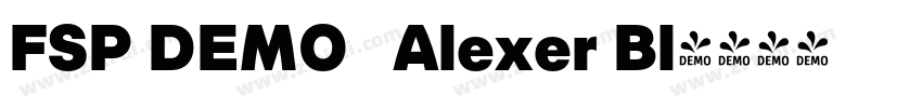 FSP DEMO   Alexer Bl字体转换